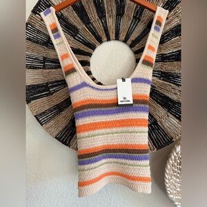Rip Curl Sweater Tank NWT